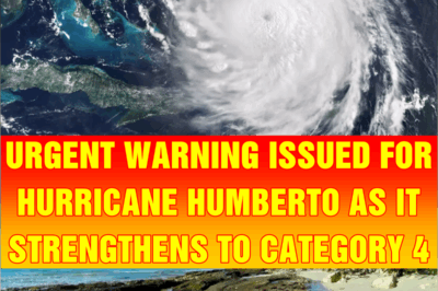 Urgent warning issued for Hurricane Humberto as it strengthens to category 4
