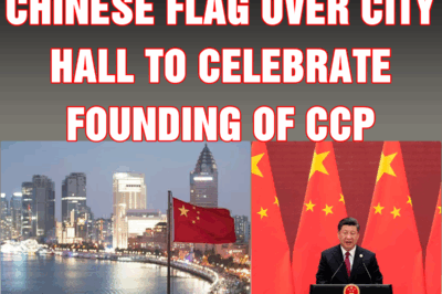 Philadelphia to raise CHINESE flag over city hall to celebrate founding of CCP