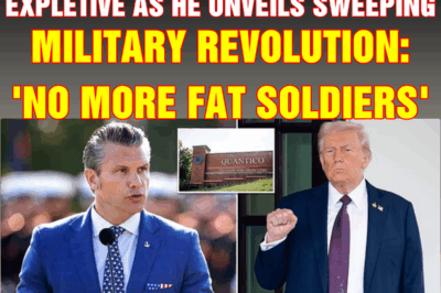 Pete Hegseth fires off four-word expletive as he unveils sweeping military revolution: ‘No more fat soldiers’