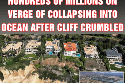 California mansions worth hundreds of millions on verge of collapsing into ocean after cliff crumbled