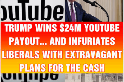 Trump wins $24m YouTube payout… and infuriates liberals with extravagant plans for the cash