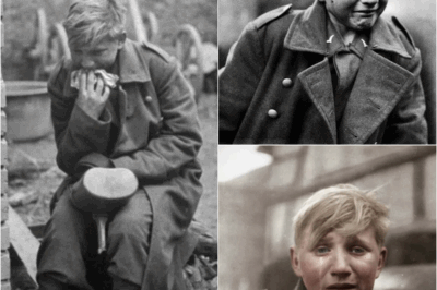 Haunting Photos Capture 16-Year-Old German Soldier WEEPING After Capture in WWII’s Final Days – S