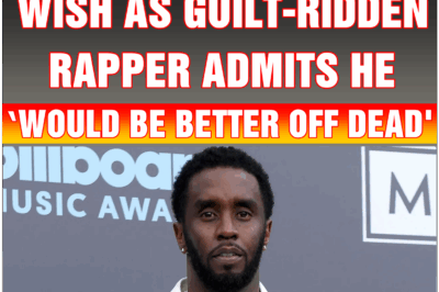 Diddy’s shock death wish as guilt-ridden rapper admits he ‘would be better off dead’