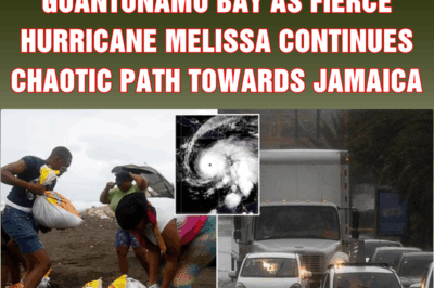 US citizens are evacuated from Guantánamo Bay as fierce Hurricane Melissa continues chaotic path towards Jamaica