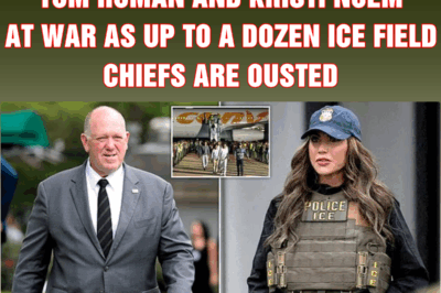 Trump’s immigration enforcers Tom Homan and Kristi Noem at war as up to a dozen ICE field chiefs are ousted
