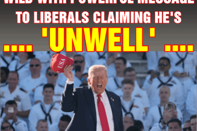 Trump sends Navy officers wild with powerful message to liberals claiming he’s ‘unwell’