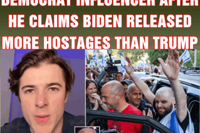 MAGA rallies to deport Democrat influencer after he claims Biden released more hostages than Trump
