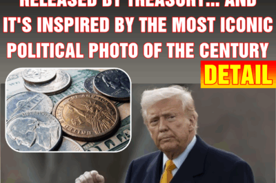 Trump dollar coin design released by Treasury… and it’s inspired by the most iconic political photo of the century