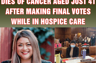 Hardworking lawmaker dies of cancer aged just 41 after making final votes while in hospice care