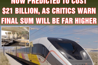 LA to Vegas high speed train now predicted to cost $21 BILLION, as critics warn final sum will be far higher