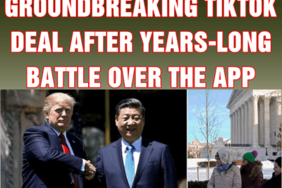 Trump and China reach groundbreaking TikTok deal after years-long battle over the app