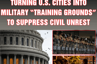 President Trump Proposes Turning U.S. Cities into Military “Training Grounds” to Suppress Civil Unrest
