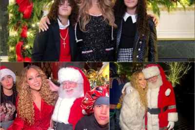Mariah Carey’s 14-Year-Old Twins Stun Fans by Towering Over Her in Christmas Photo