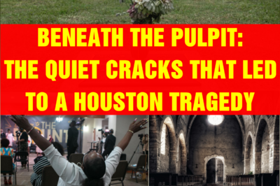 Beneath the Pulpit: The Quiet Cracks That Led to a Houston Tragedy