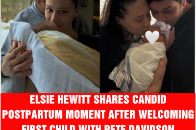 Elsie Hewitt Shares Candid Postpartum Moment After Welcoming First Child With Pete Davidson