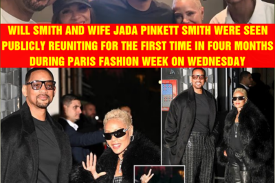 Will Smith and wife Jada Pinkett reunite in Paris after not being seen publicly together in four months