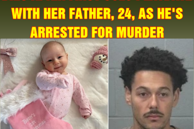 Smiling 12-week-old baby dies after first solo playdate with her father, 24, as he’s arrested for murder