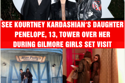 See Kourtney Kardashian’s Daughter Penelope, 13, Tower Over Her During Gilmore Girls Set Visit