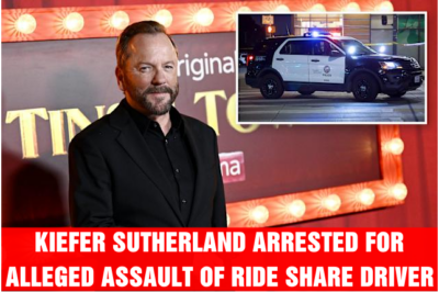 Kiefer Sutherland Arrested for Alleged Assault of Ride Share Driver