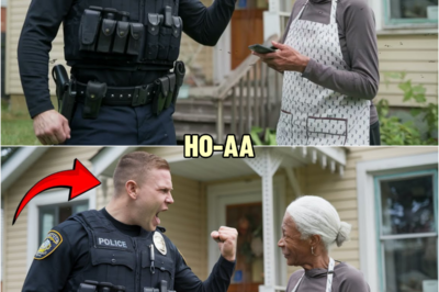 𝐂𝐨𝐩𝐬 𝐁𝐞𝐚𝐭 𝐁𝐥𝐚𝐜𝐤 𝐄𝐥𝐝𝐞𝐫𝐥𝐲 𝐖𝐨𝐦𝐚𝐧, Then She Makes A Phone Call to Her Son, A Delta Force… | HO”