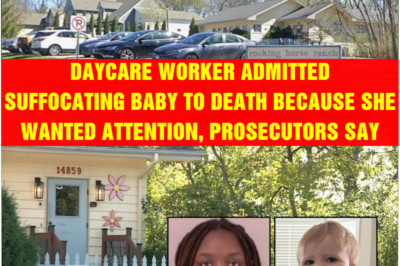 Daycare worker admitted suffocating baby to death because she wanted attention, prosecutors say