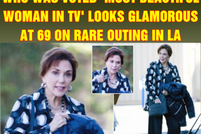 80s police drama icon who was voted ‘most beautiful woman in TV’ looks glamorous at 69 on rare outing in LA