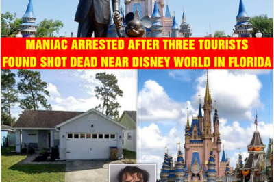 Maniac arrested after three tourists found shot dead near Disney World in Florida