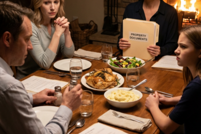 s – During Dinner, My Sister Sneered And Said, “You Have Three Days To Leave The House.” …