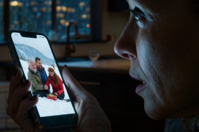 s – I Found Out My Family Went To Switzerland Without Me From A Facebook Post. The Caption Read: “Just Us, The Close Ones.”