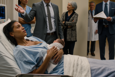 In the delivery room, he slid divorce papers onto the tray like it was just “good timing.” I didn’t argue. I held our newborn and pressed the call button. My lawyer stepped in and read a trust deed | HO