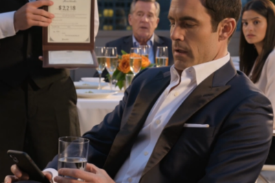 s – ‘Sorry, This Table’s For Family Only,’ My Brother Smirked, Pointing Toward A Fold-Out Chair By The Trash Can. Everyone Laughed As I Sat Alone. Then The Bill Arrived — $3,200. The Waiter Looked At Me. I Just Smiled And Said, ‘Not My Table.’