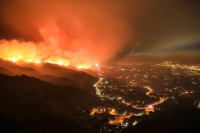 Tens of thousands still evacuated as crews continue battling Sandy Fire
