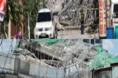9-Story Building Collapses in Angeles City, Pampanga