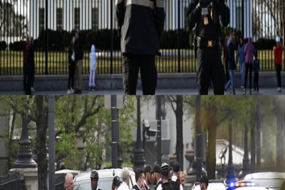 A confrontation between agents and suspects near the White House.