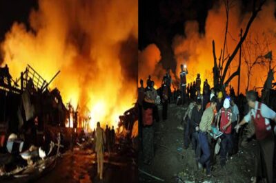 More than 45 dead in Myanmar town after massive blast in building storing explosives