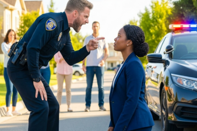 s – A cop forced a Black woman to kneel on the side of the road. Then she showed him her military ID—and his face turned white.