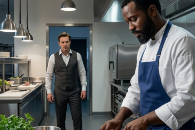 s – He called the Black chef’s food “garbage” and threw it in the trash. Three nights later, he found the kitchen lights on at 3 AM.