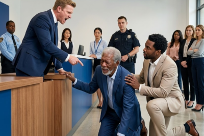 s – A bank manager humiliated an elderly Black man in front of everyone—then dropped his father’s ID on the floor like it was trash.