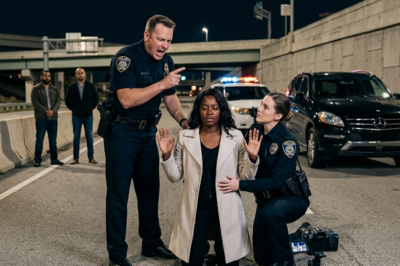 s – A cop arrested a Black woman for driving her own Mercedes at midnight. The next morning, he walked into court — and saw her sitting in the judge’s robes.