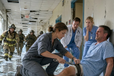s – They mocked the maintenance woman for cleaning up their messes — until a gas explosion turned the clinic into a war zone.