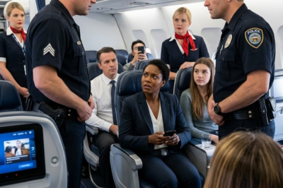 s –  The flight attendant made the Black woman move from first class. “This seat is for platinum members only.”