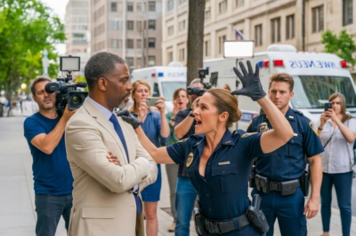 s – Female Cop Slapped Black Man on LIVE TV — Face DROPPED When She Realized He Was SUPREME COURT JUDGE