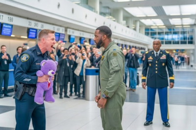 s – Three cops humiliated a Black soldier at the airport. They didn’t see the general standing right behind them.