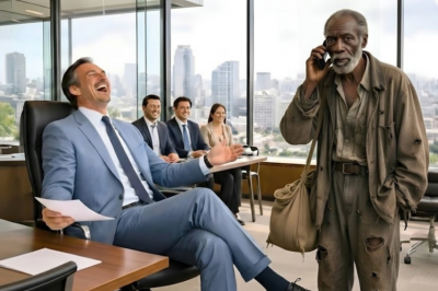 s – The billionaire leaned back and laughed. “Call whoever you want.” So he did.