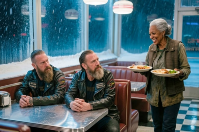 s – A Black diner owner had $47 and 7 days left before losing everything. Then 15 Hell’s Angels knocked on her door.