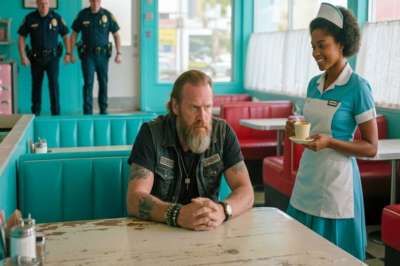 s – She stood up for a lonely Hell’s Angel when two cops tried to run him out of her diner. The next morning, the rumble started.