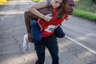 s – A poor Black teen was seconds from winning a marathon. Then the runner ahead of him collapsed. What he did next changed everything.